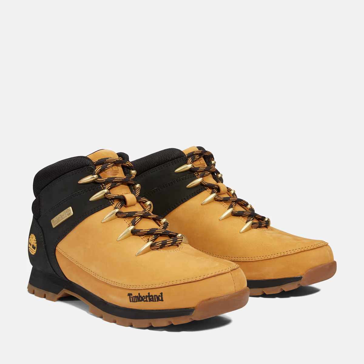 Timberland Euro Sprint Hiker Men's Boots — Wheat/Black Nubuck