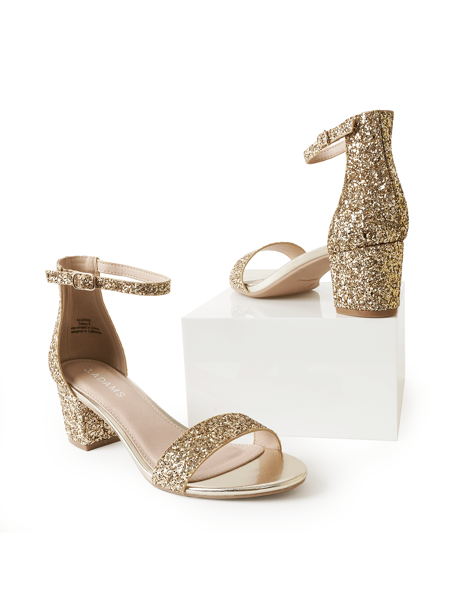 Daisy | Gold Glitter
