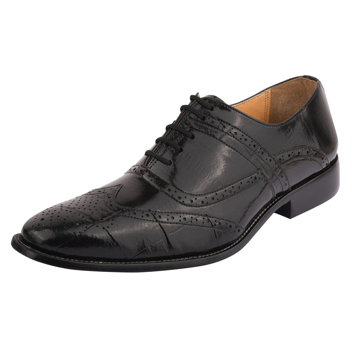 Liberty Zeno Dallas Genuine Leather Oxford Style Brogue Dress Shoes