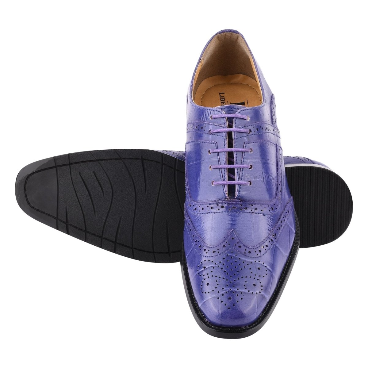 Liberty Zeno Dallas Genuine Leather Oxford Style Brogue Dress Shoes