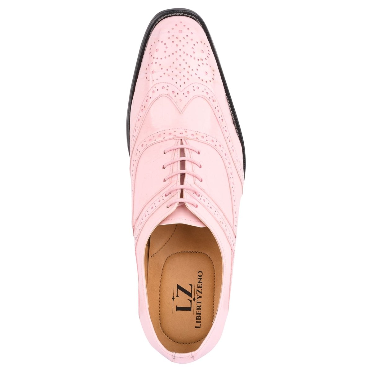 Liberty Zeno Dallas Genuine Leather Oxford Style Brogue Dress Shoes