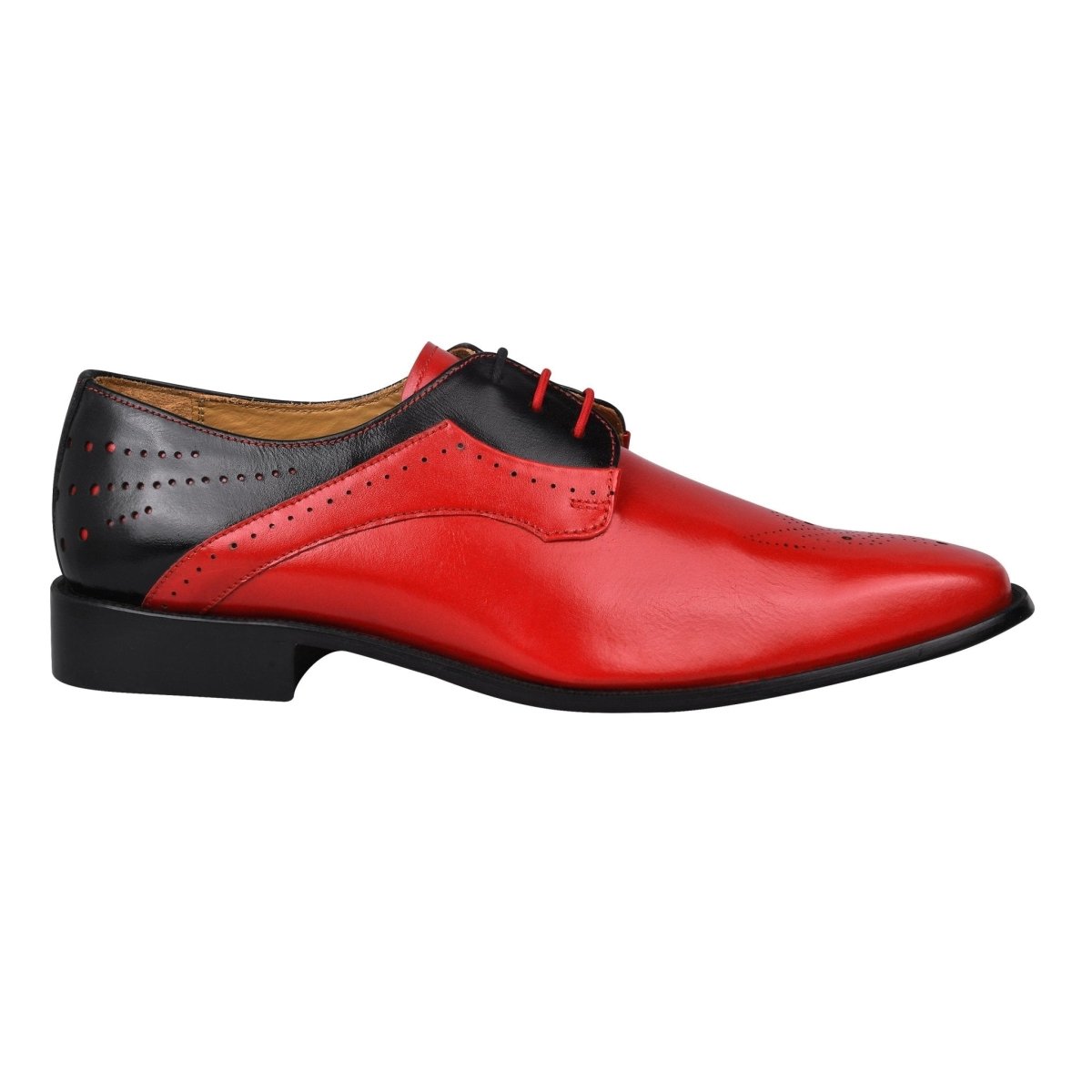Liberty Zeno David Genuine Leather Red Bottom Dress Shoes