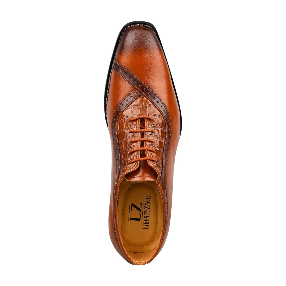 Liberty Zeno Debonair Genuine Leather Oxford Style Dress Shoes For Men