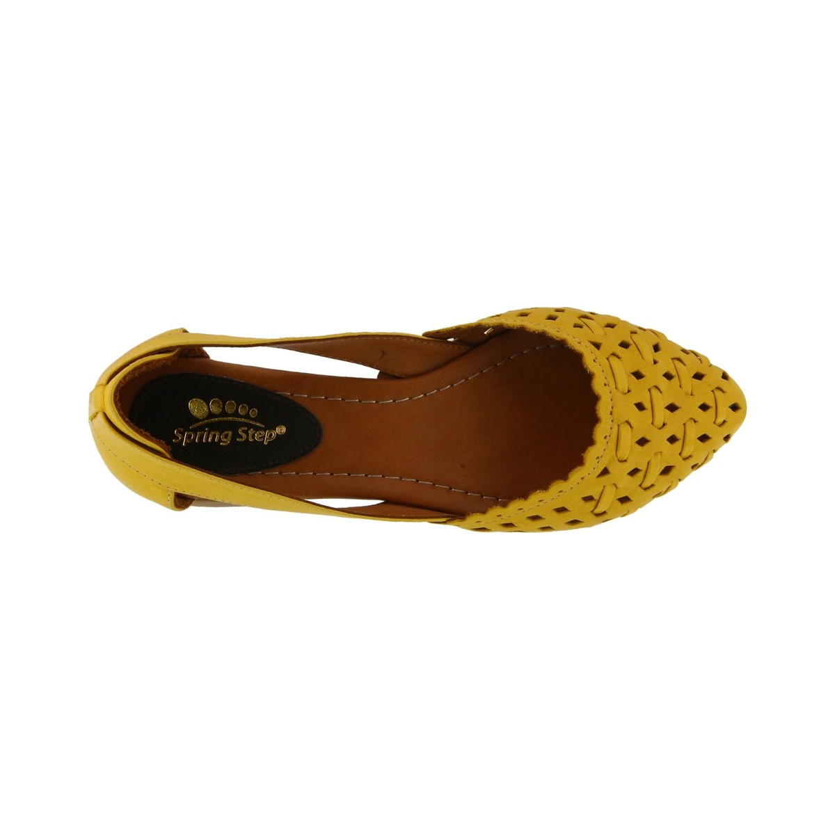 Spring Step Shoes Delorse Women's Leather D'Orsay Slip On Shoes