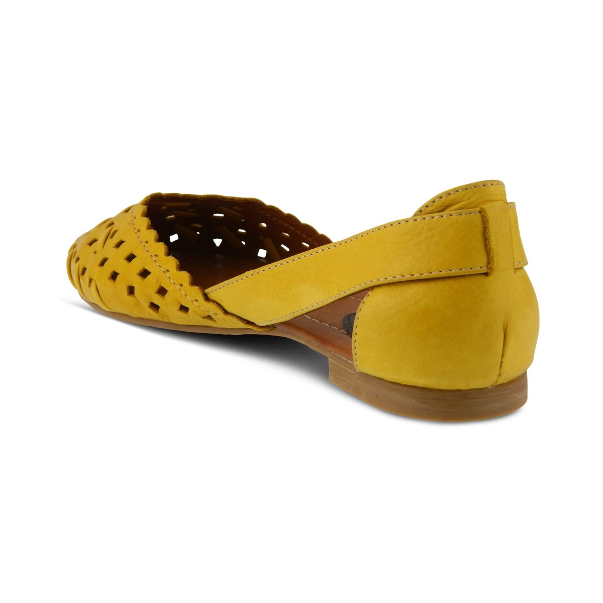 Spring Step Shoes Delorse Women's Leather D'Orsay Slip On Shoes