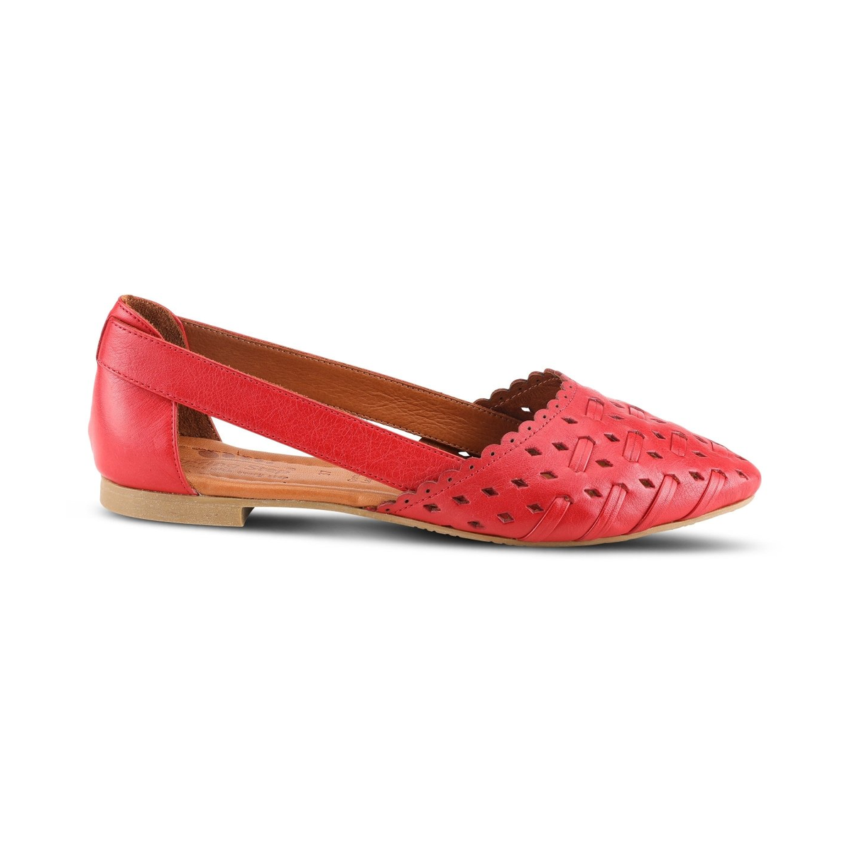Spring Step Shoes Delorse Women's Leather D'Orsay Slip On Shoes