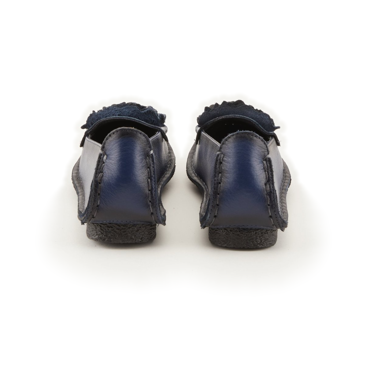 L'Artiste Dezi Navy flats, pair, rear view