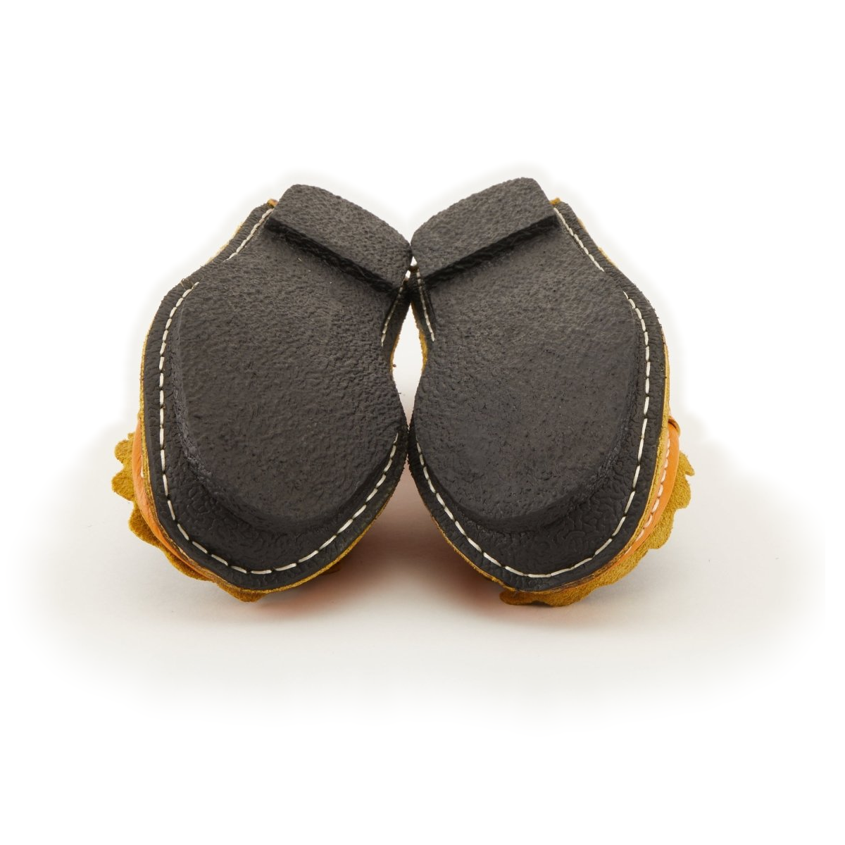 L'Artiste Dezi Yellow flats, pair, outsole view
