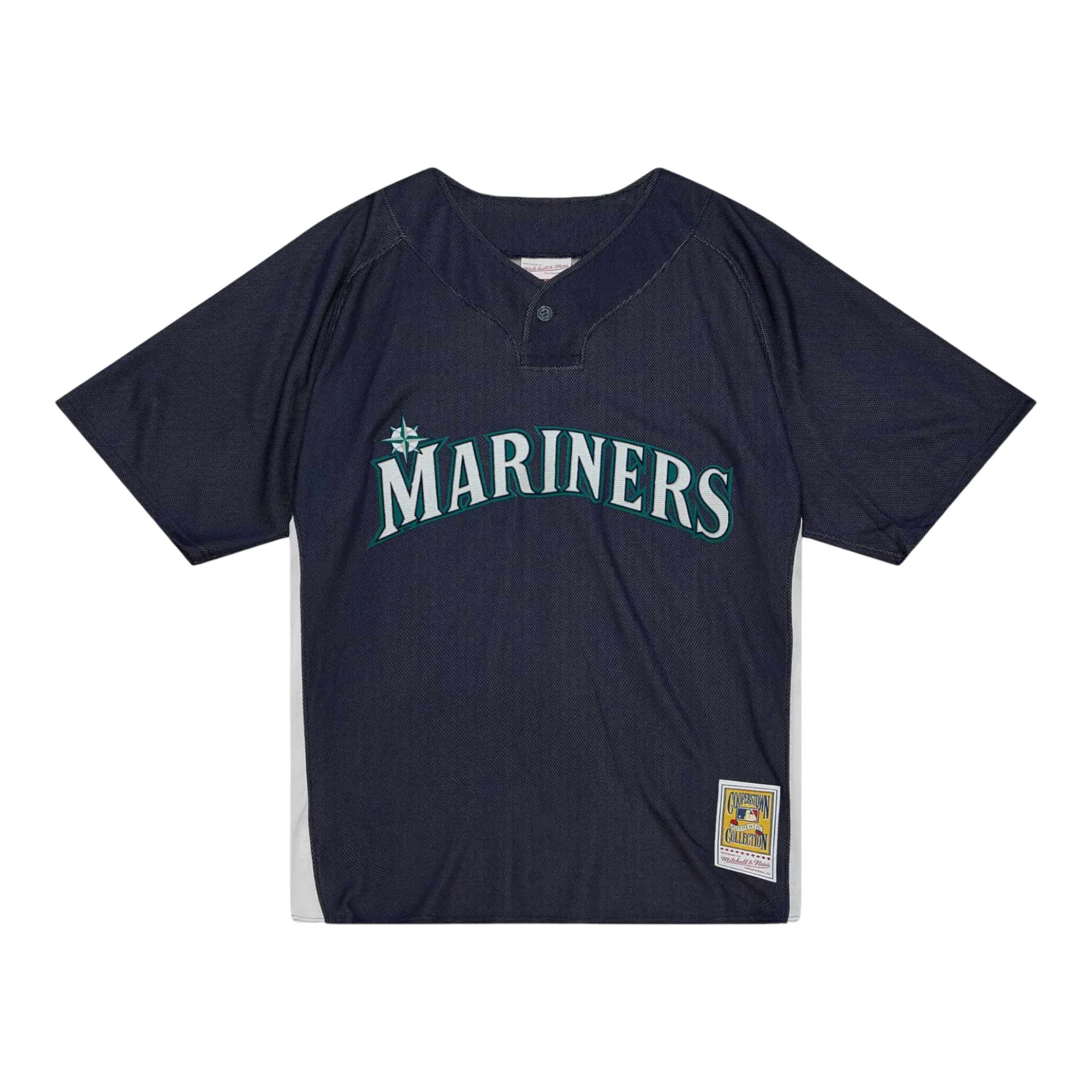 Mitchell & Ness Authentic Ken Griffey Jr Seattle Mariners 2010 Men's Baseball Jersey — Mariners Blue