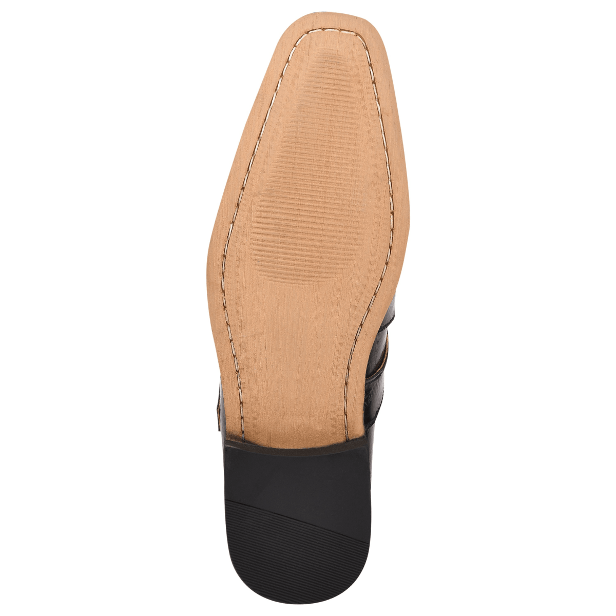 Liberty Zeno DONNA Leather Oxford Style Double Buckle Monk Straps Shoes For Men