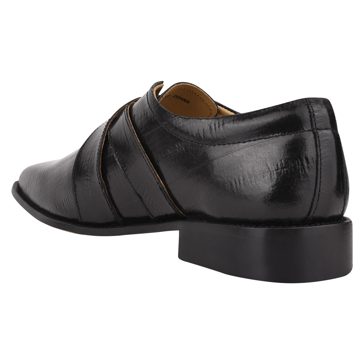 Liberty Zeno DONNA Leather Oxford Style Double Buckle Monk Straps Shoes For Men