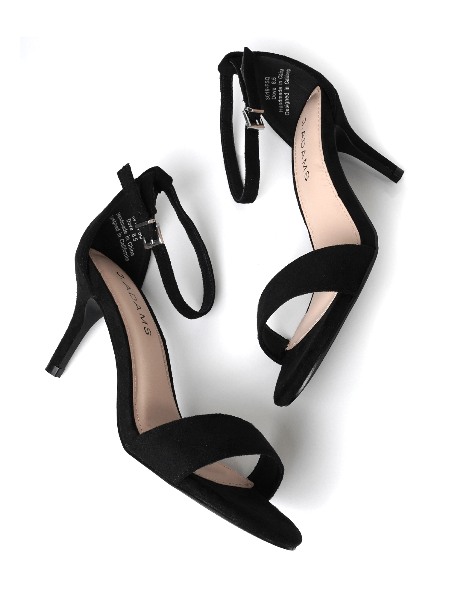 Dove | Black Suede