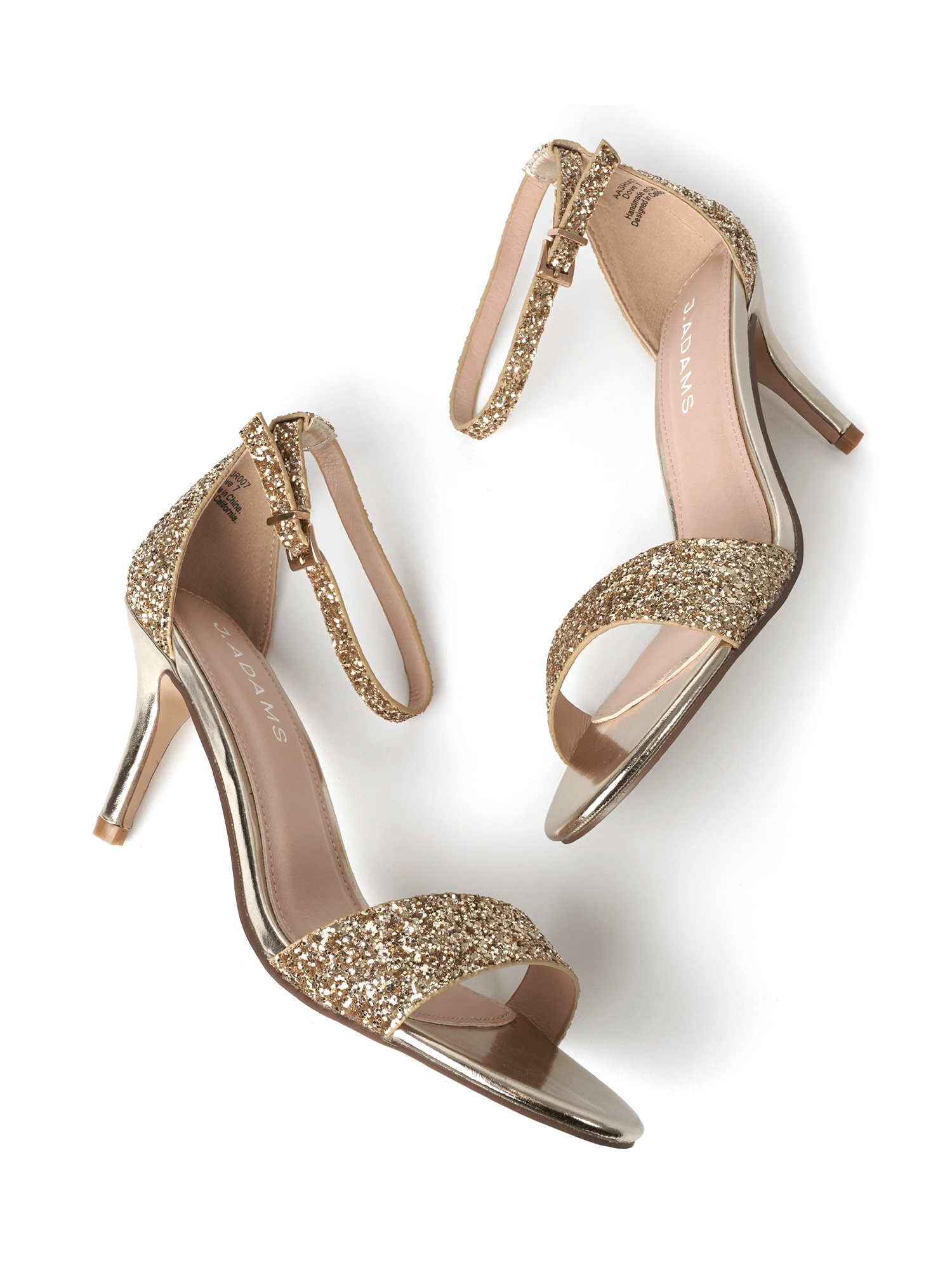 Dove | Gold Glitter