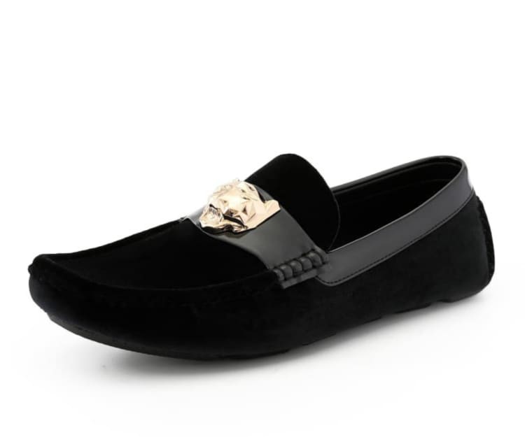 Amali Lion Black Loafers — product view 1