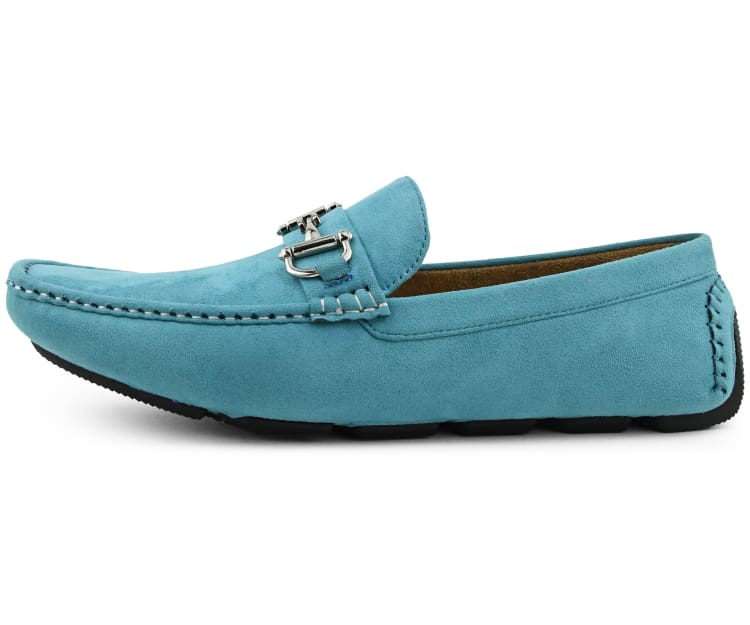 Amali Walken Turquoise Loafers — product view 3
