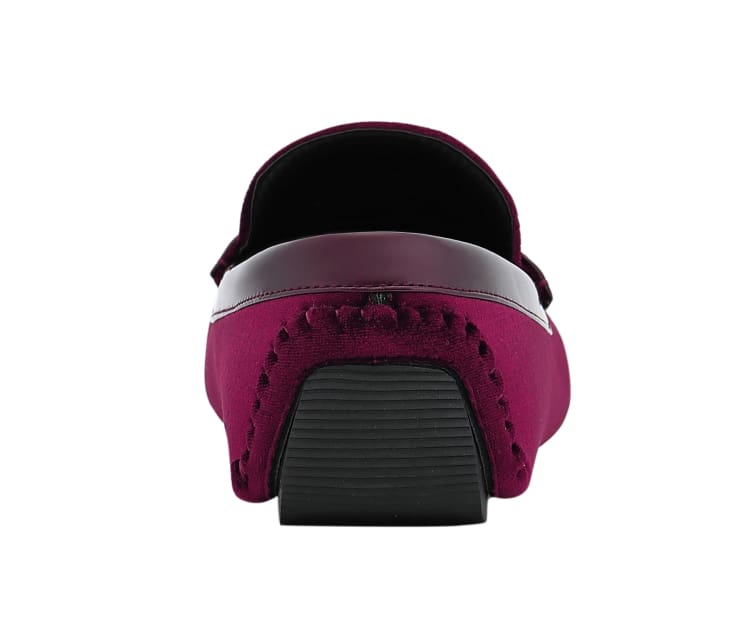 Amali Bling Burgundy Loafers — product view 4