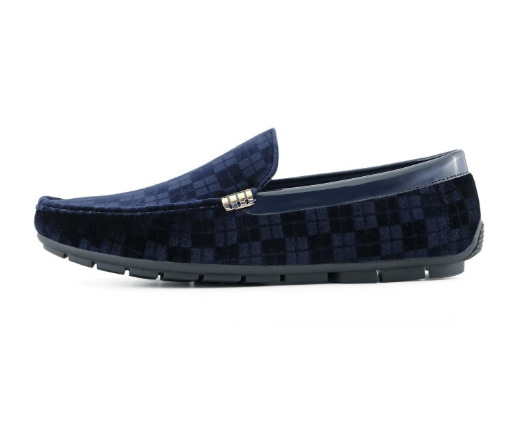 Amali Jace Navy Loafers — product view 2