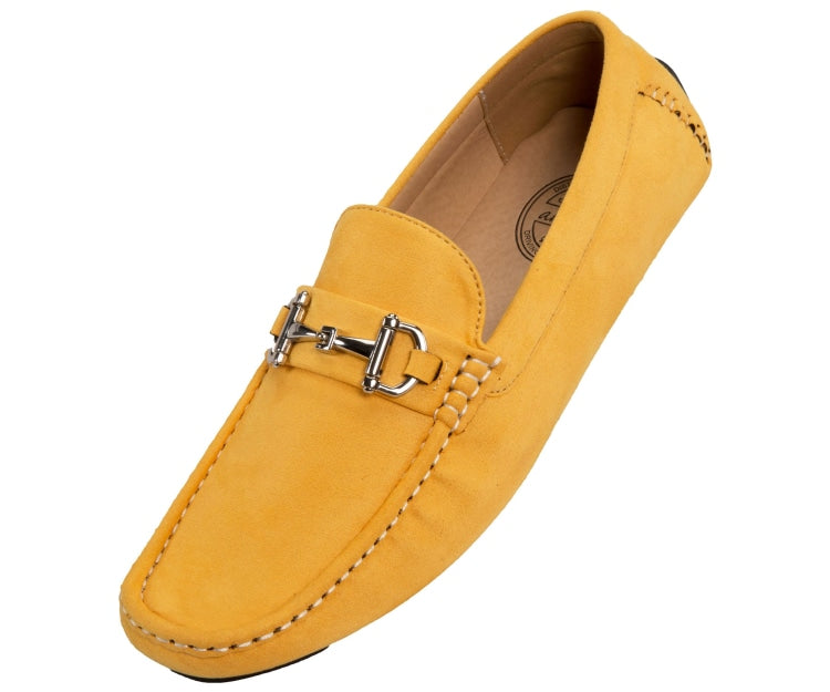 Amali Trentino Mustard Loafers — product view 1