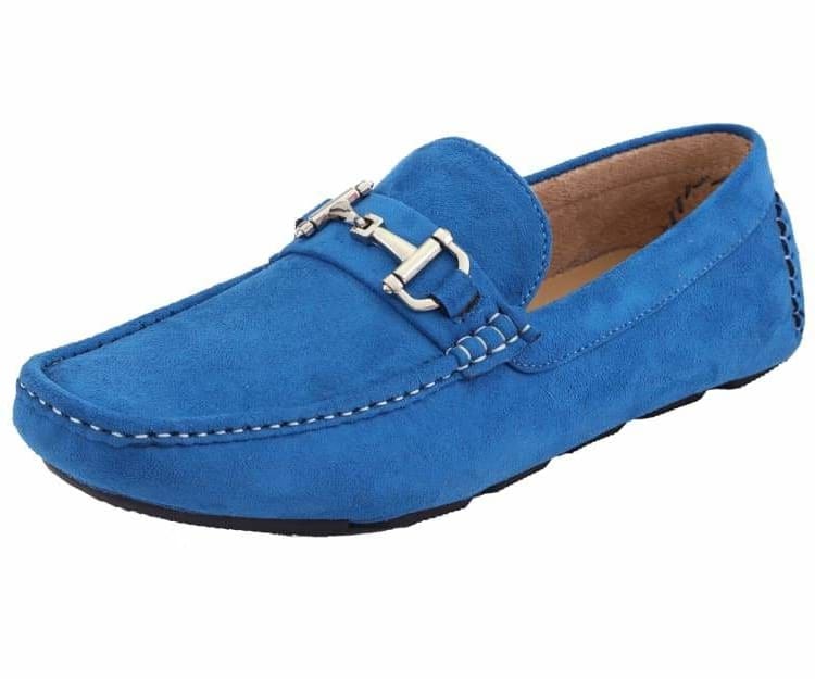 Amali Walken Pool Blue Loafers — product view 1