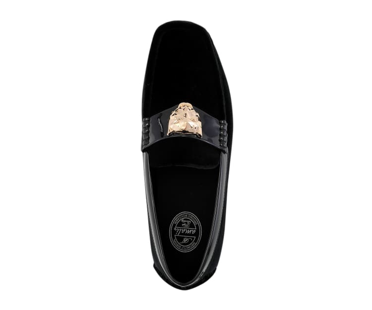 Amali Lion Black Loafers — product view 3