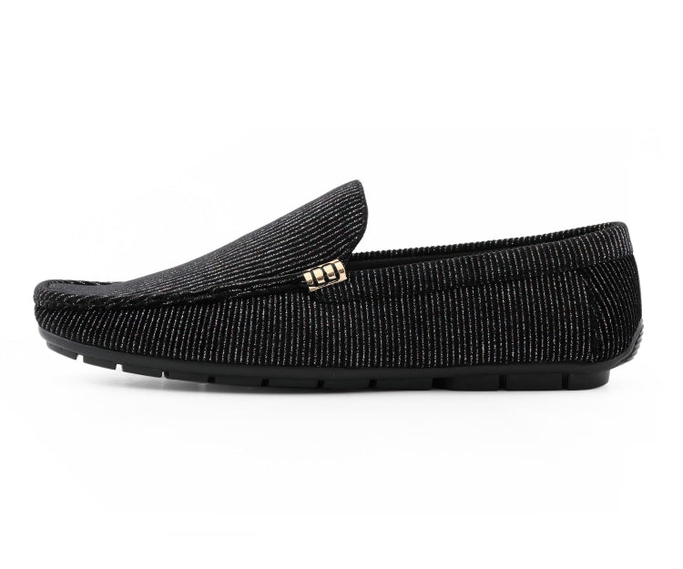 Amali Eric Black Loafers — product view 2