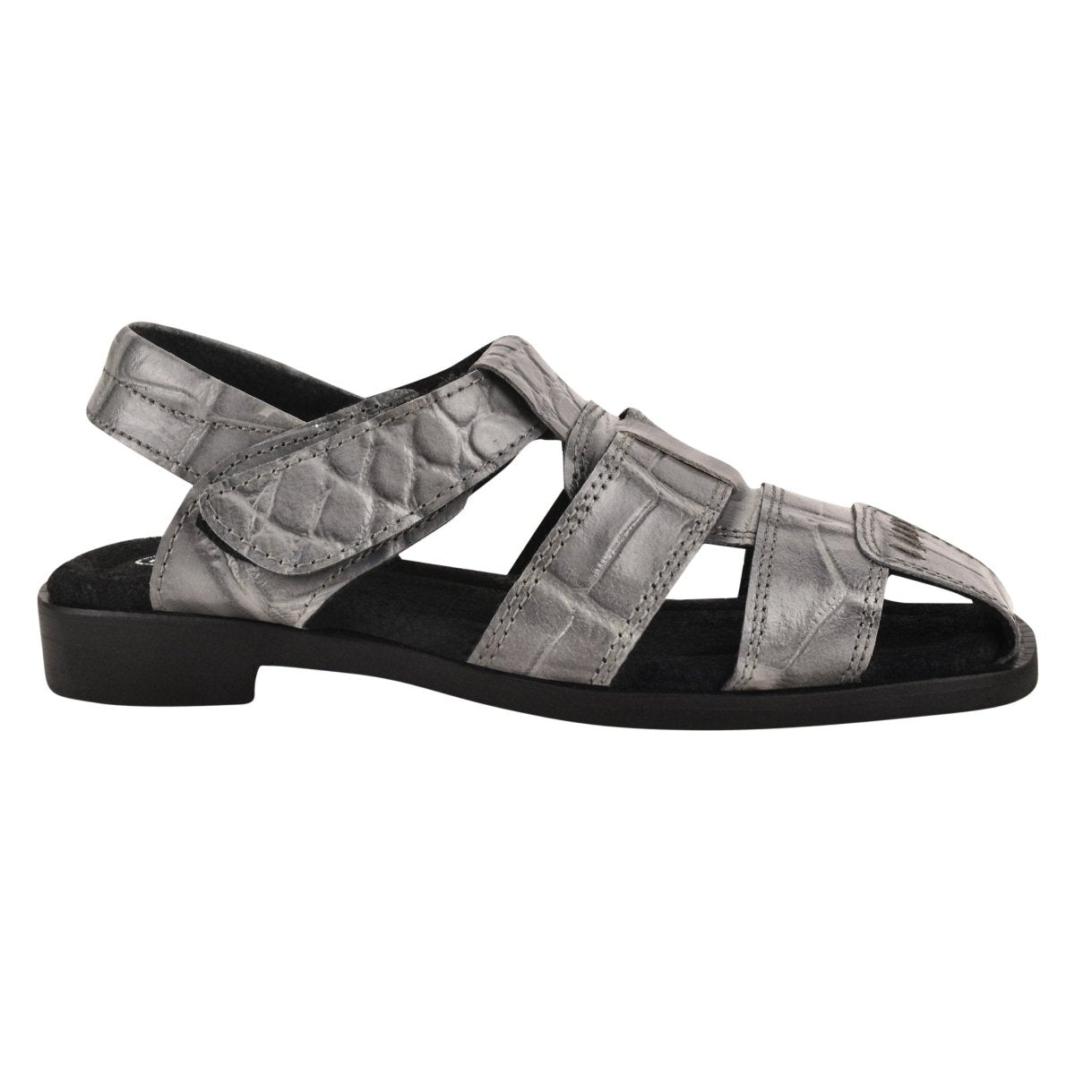 Liberty Zeno DYTAN Kids Genuine Leather Fisherman Crocodile Print Design Sandals