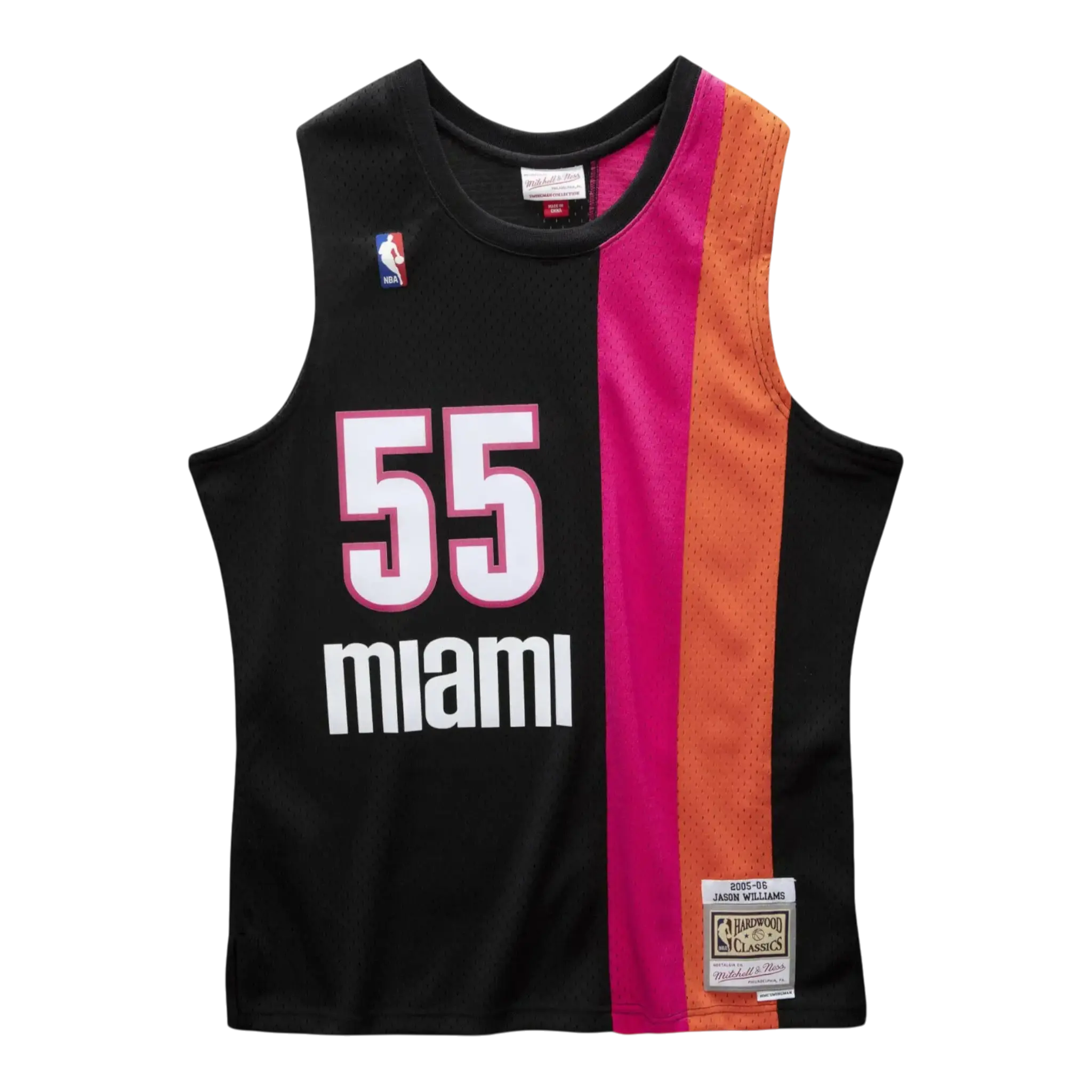 Mitchell & Ness Miami Heat 2005-06 Jason Williams Men's Jersey — Black