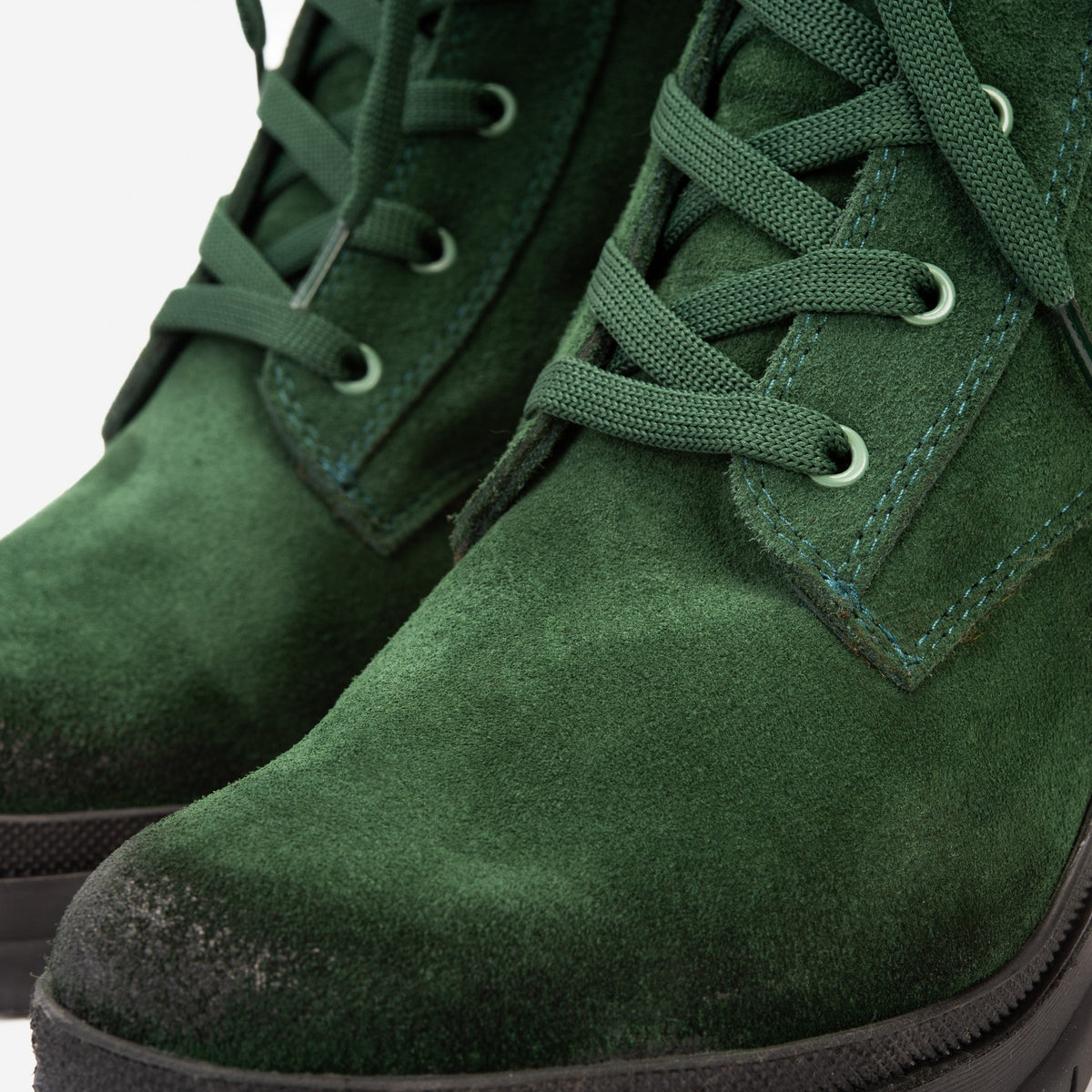 Vinci Leather The Elera Green Leather Block Heel Women Boot – product view 8