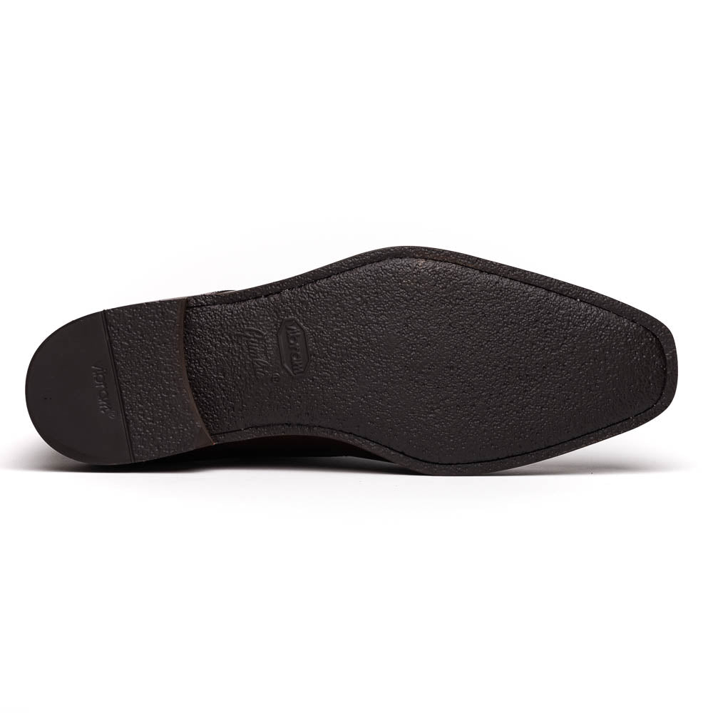 Zelli Italia Men's 25-550-CST ENZO Italian Calfskin Cap Toe Chestnut