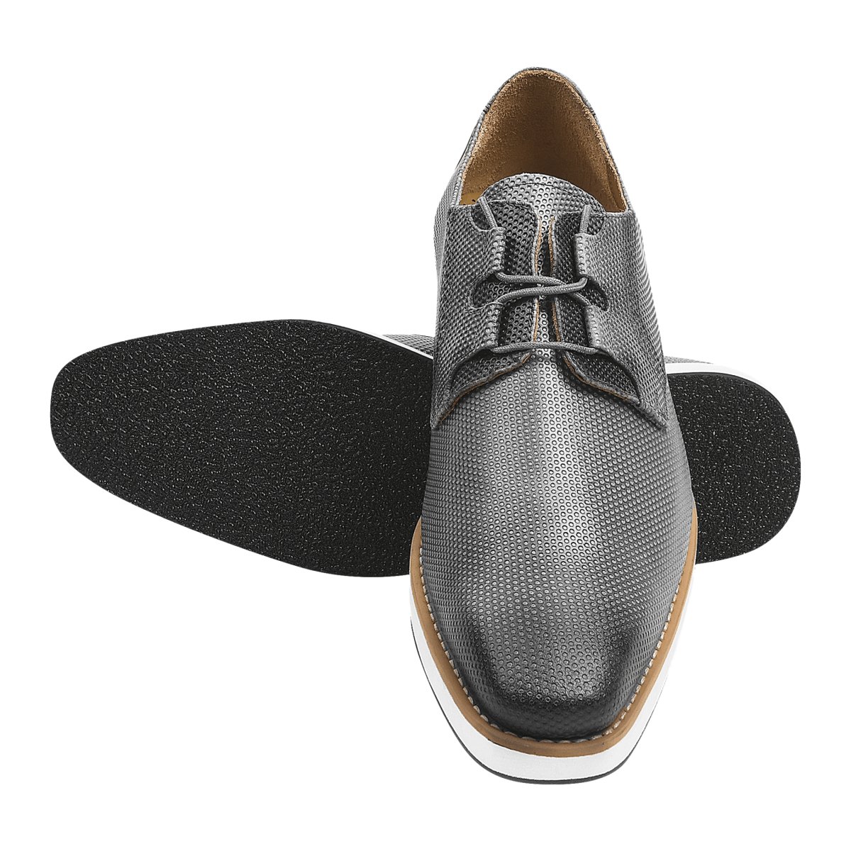 Liberty Zeno Eric Genuine Leather Oxford Style Lace - Up Dress Shoes For Men