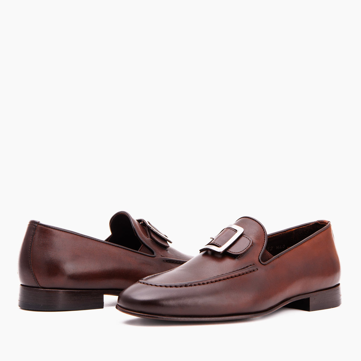 Vinci Leather The Astoria Tan Bit Dress Loafer Limited Edition Men Shoe – product view 6