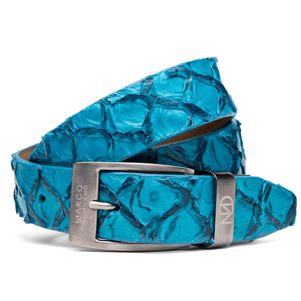 Olivieri Belt Caribbean Blue