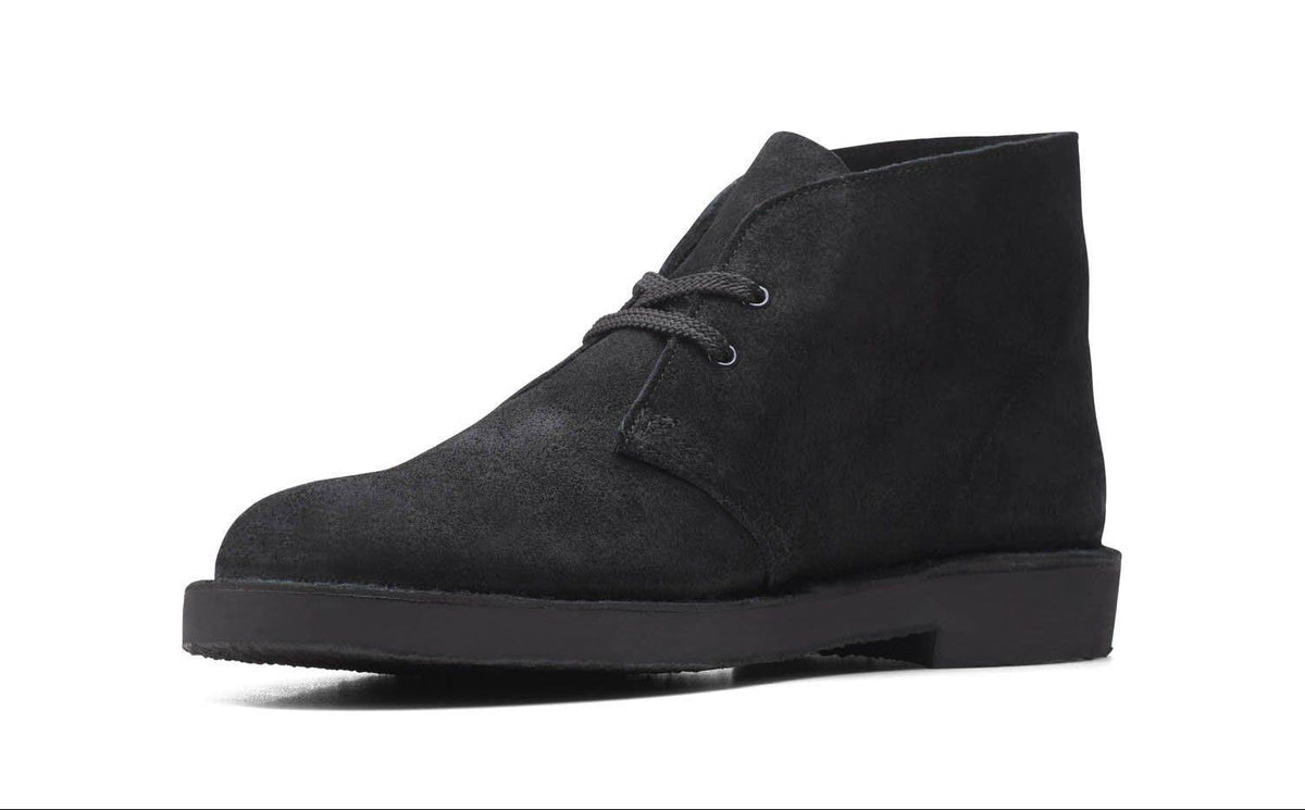 Clarks Originals Bushacre 3 Men's Black Suede 26153527 — product view 2