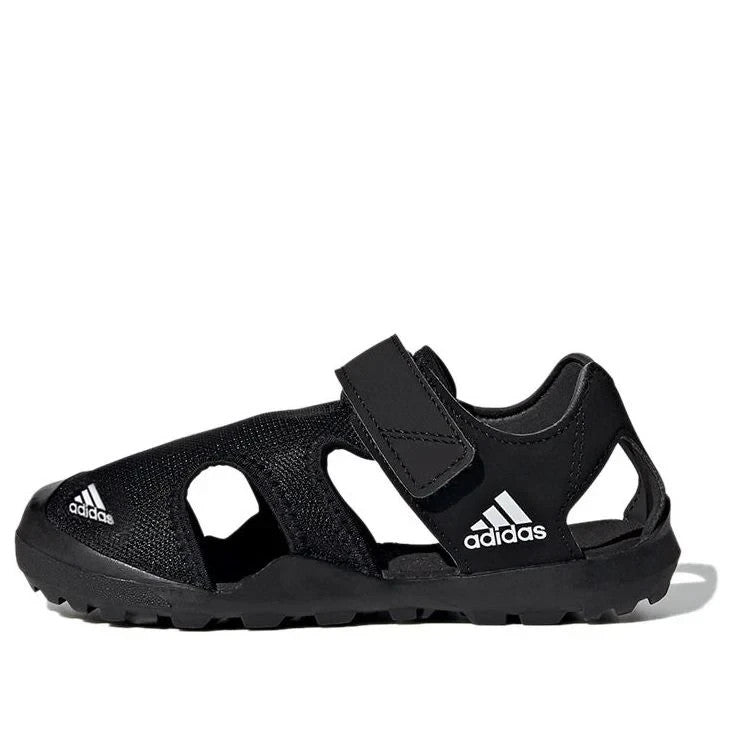 adidas Captain Toey K Hook and Loop Kids' Sandals β Black