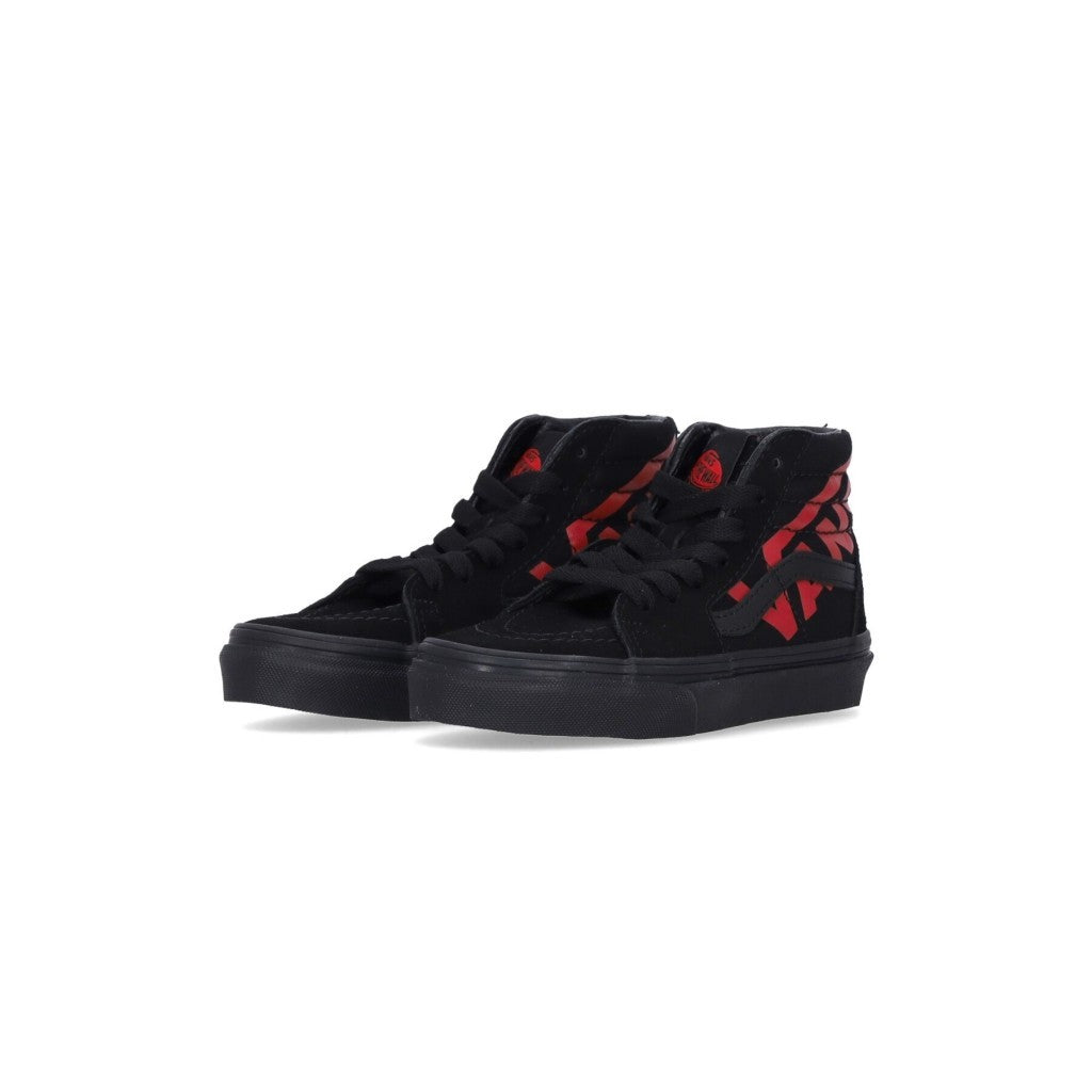 Vans SK8 Hi Kids' Sneakers β Black/Red High-Top