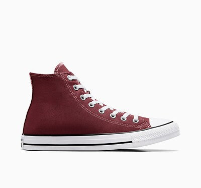 Converse Chuck Taylor All Star Men's High-Top Sneakers — Maroon Canvas High-Top