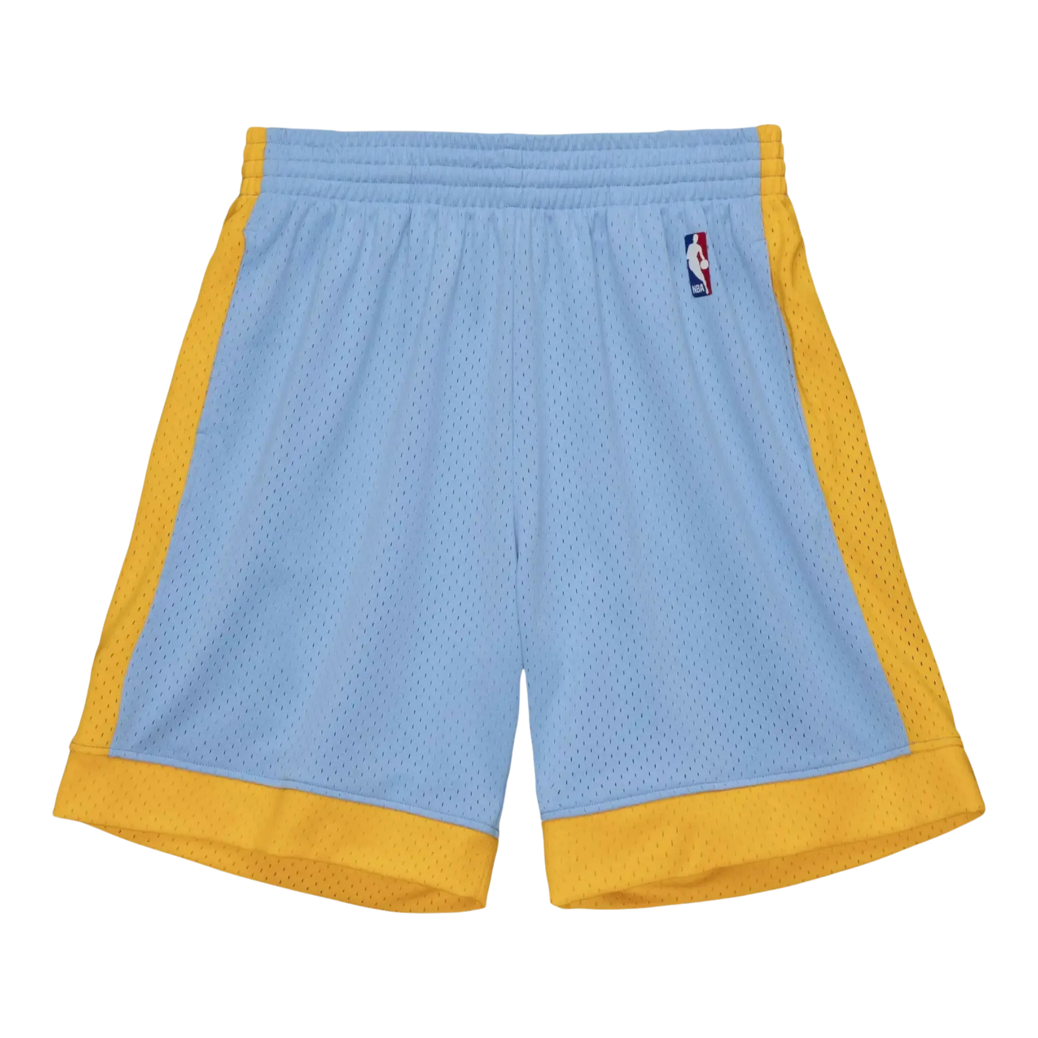 Mitchell & Ness Los Angeles Lakers 2001-02 Men's Shorts — Light Blue