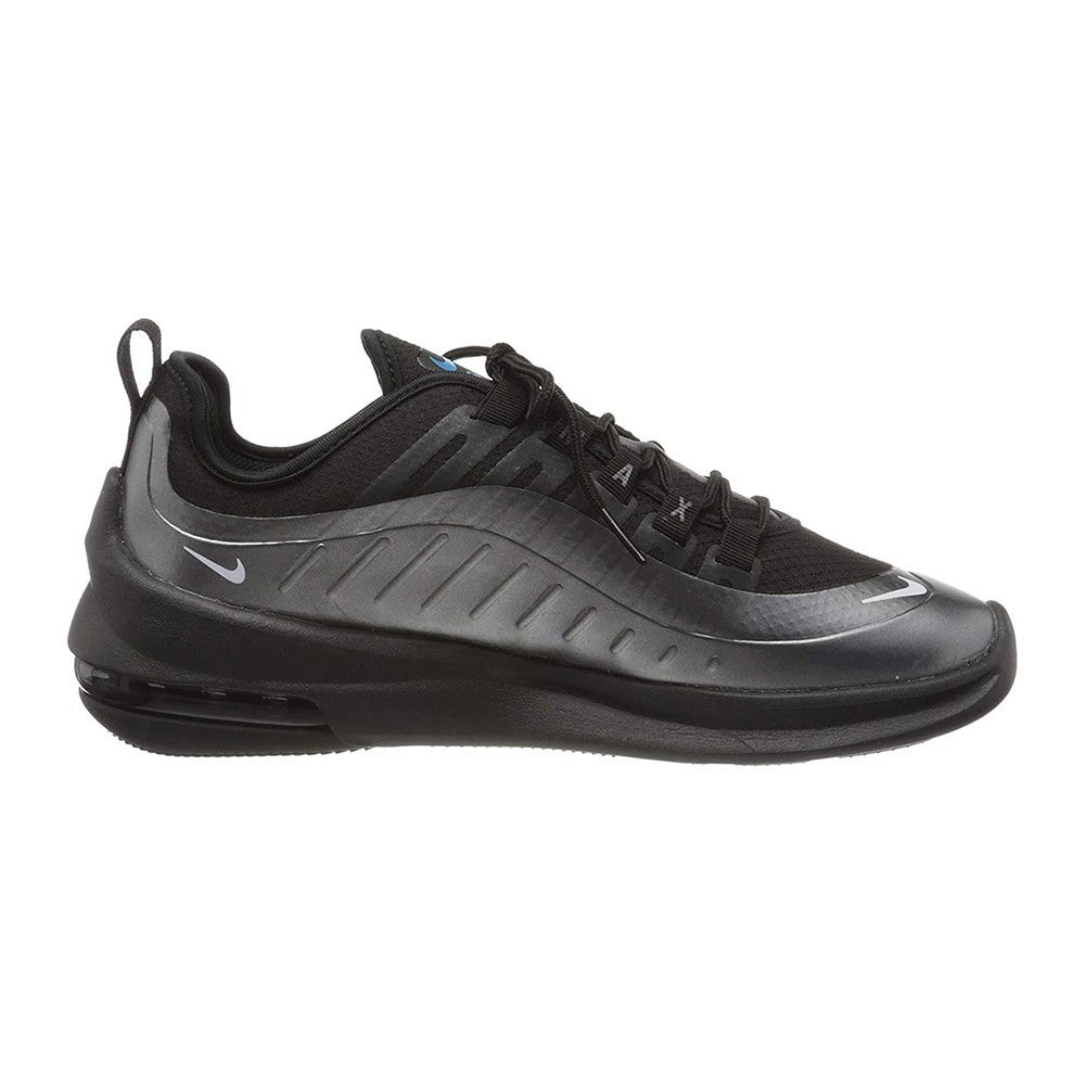 Nike Air Max Axis Premium Men's Sneakers — Black/Metallic Grey Mesh Low-Top