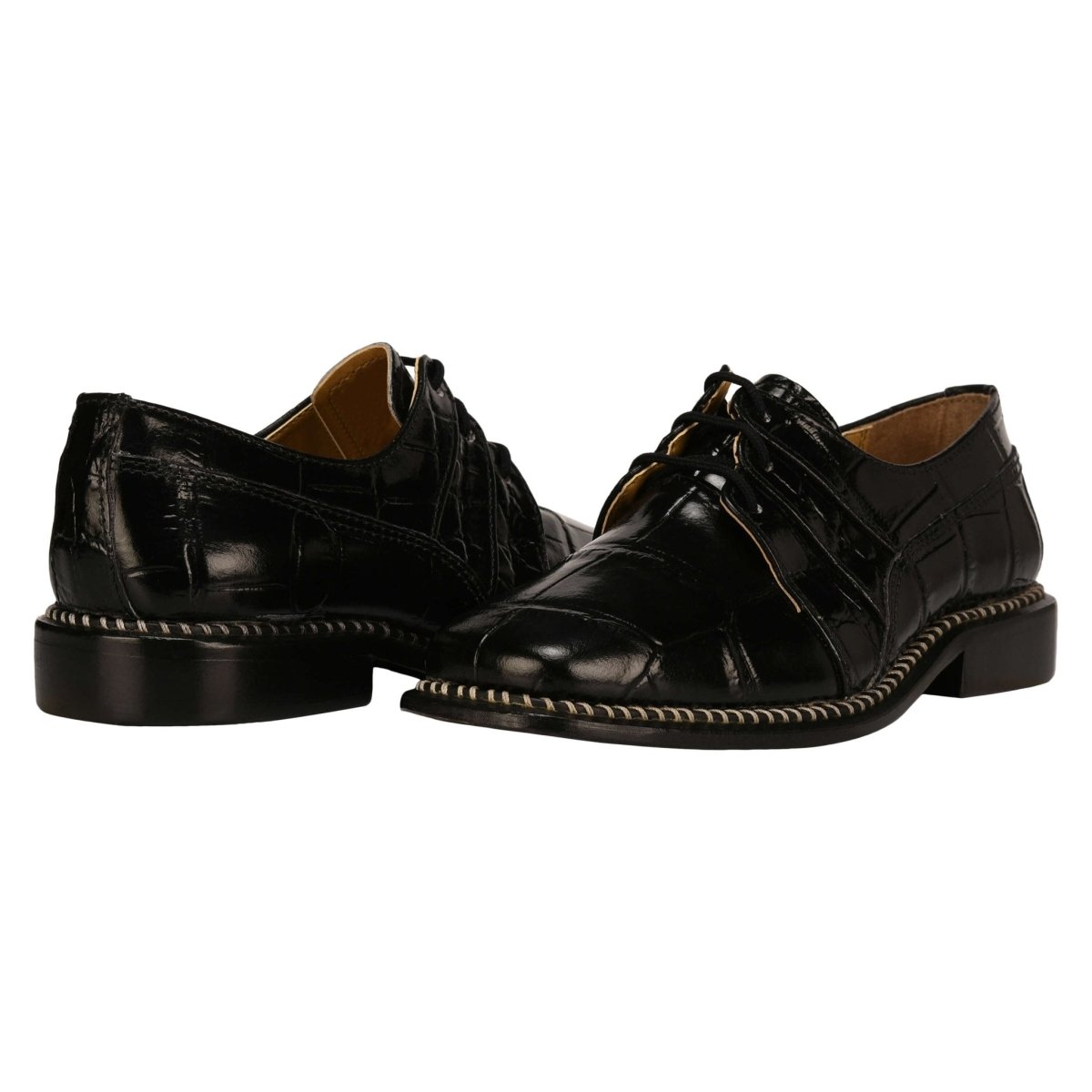 Liberty Zeno Fluky Leather Oxford Style Dress Shoes