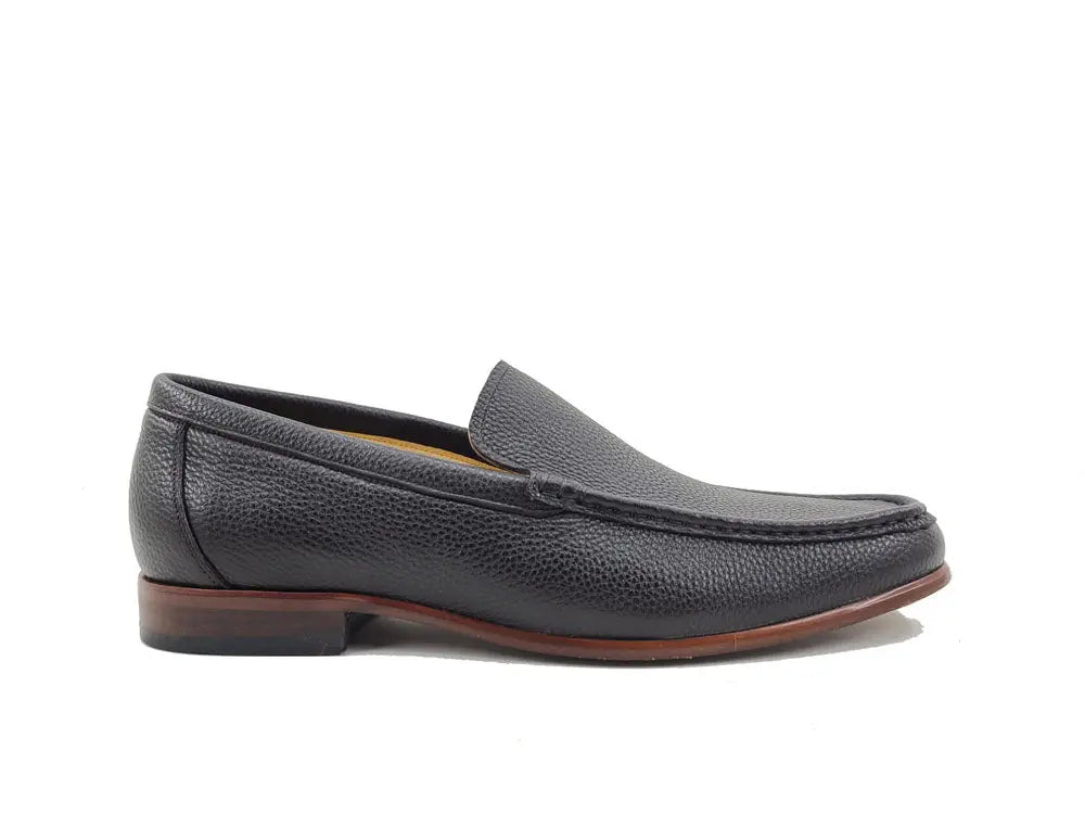 Carrucci Shoes Francis Timeless Slip On Loafer Luxury Leather KL20102