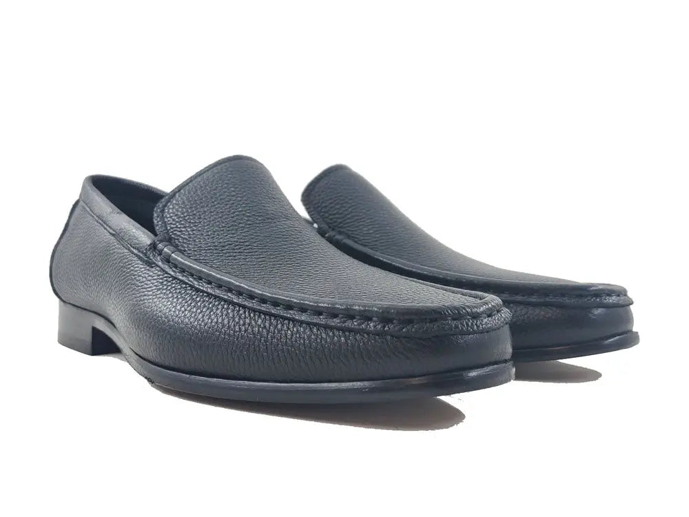 Carrucci Shoes Francis Timeless Slip On Loafer Luxury Leather KL20102