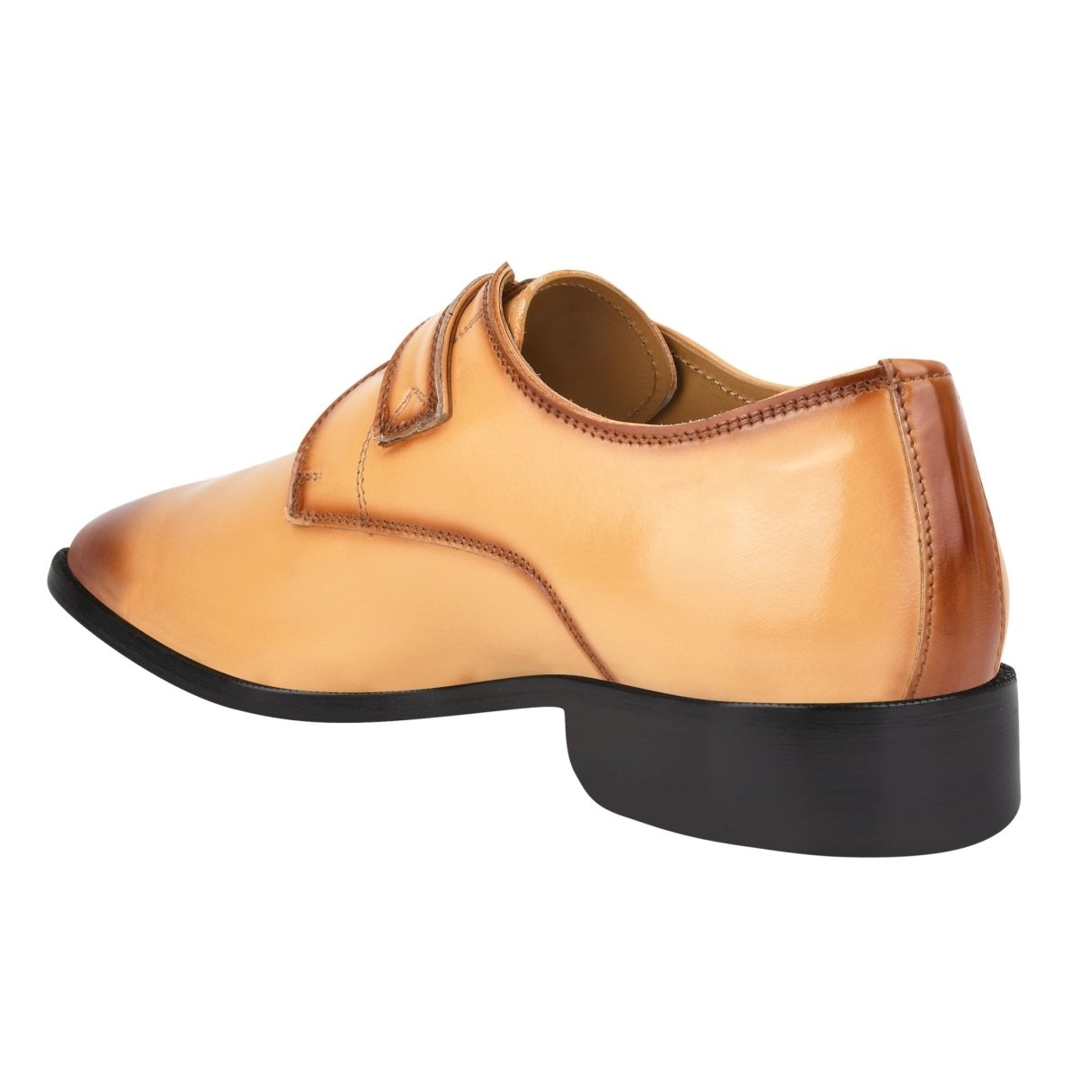 Liberty Zeno GLORIA Genuine Leather Oxford Style Monk Straps Shoe
