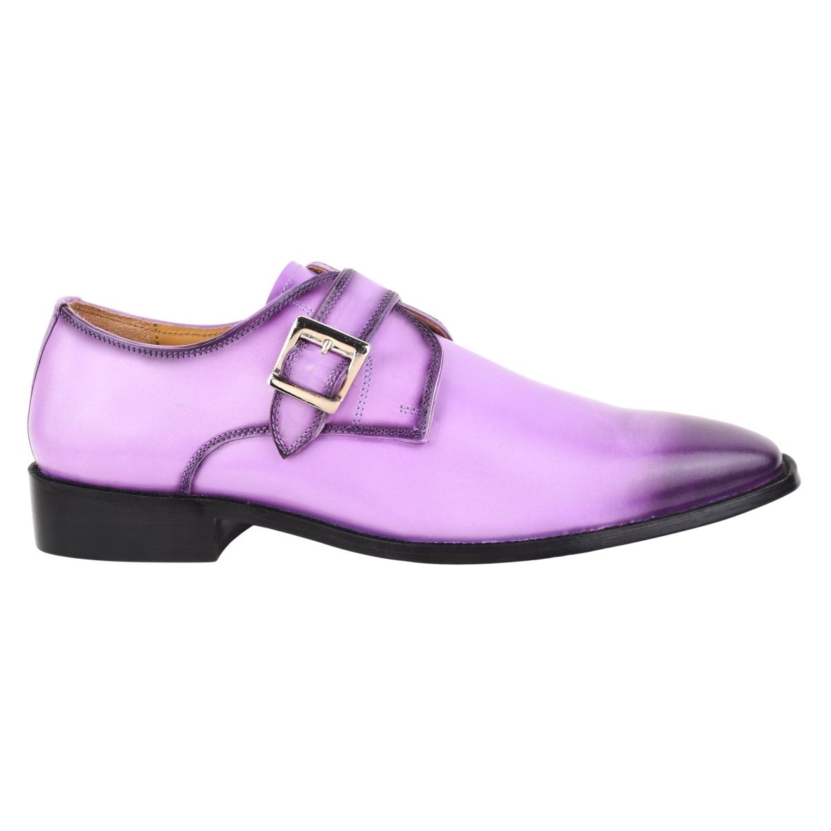 Liberty Zeno GLORIA Genuine Leather Oxford Style Monk Straps Shoe