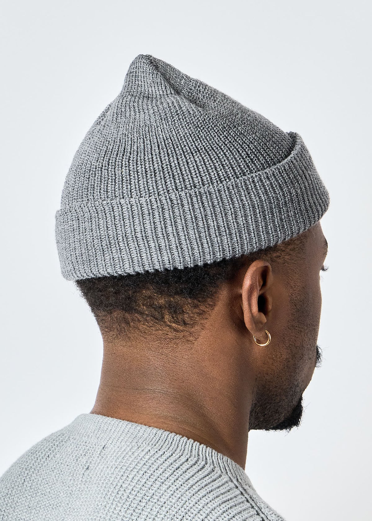 Merino Cardigan Stitch Beanie