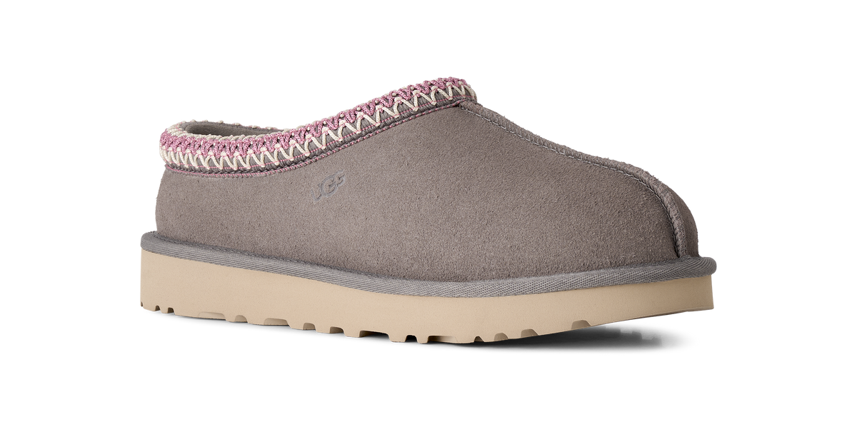 UGG Tasman II Womens Slippers — Stormy Grey Suede