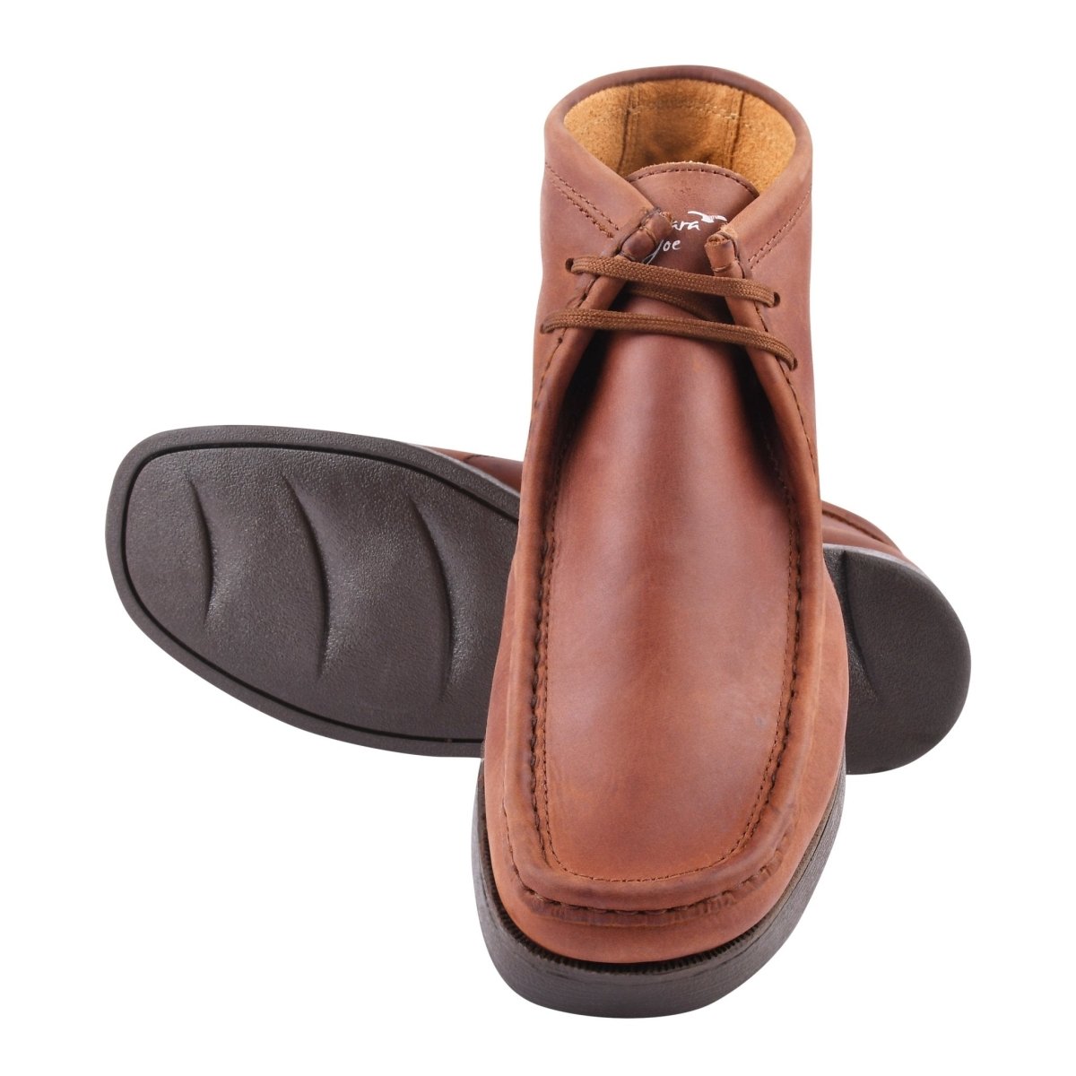 Liberty Zeno HAMARA JOE Rush Leather Desert Chukka Brown Casual Boots