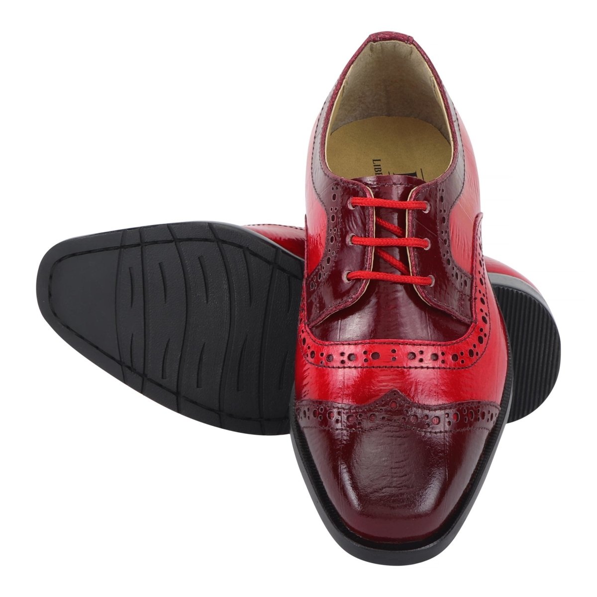Liberty Zeno Harp Leather Oxford Style Dress Shoes