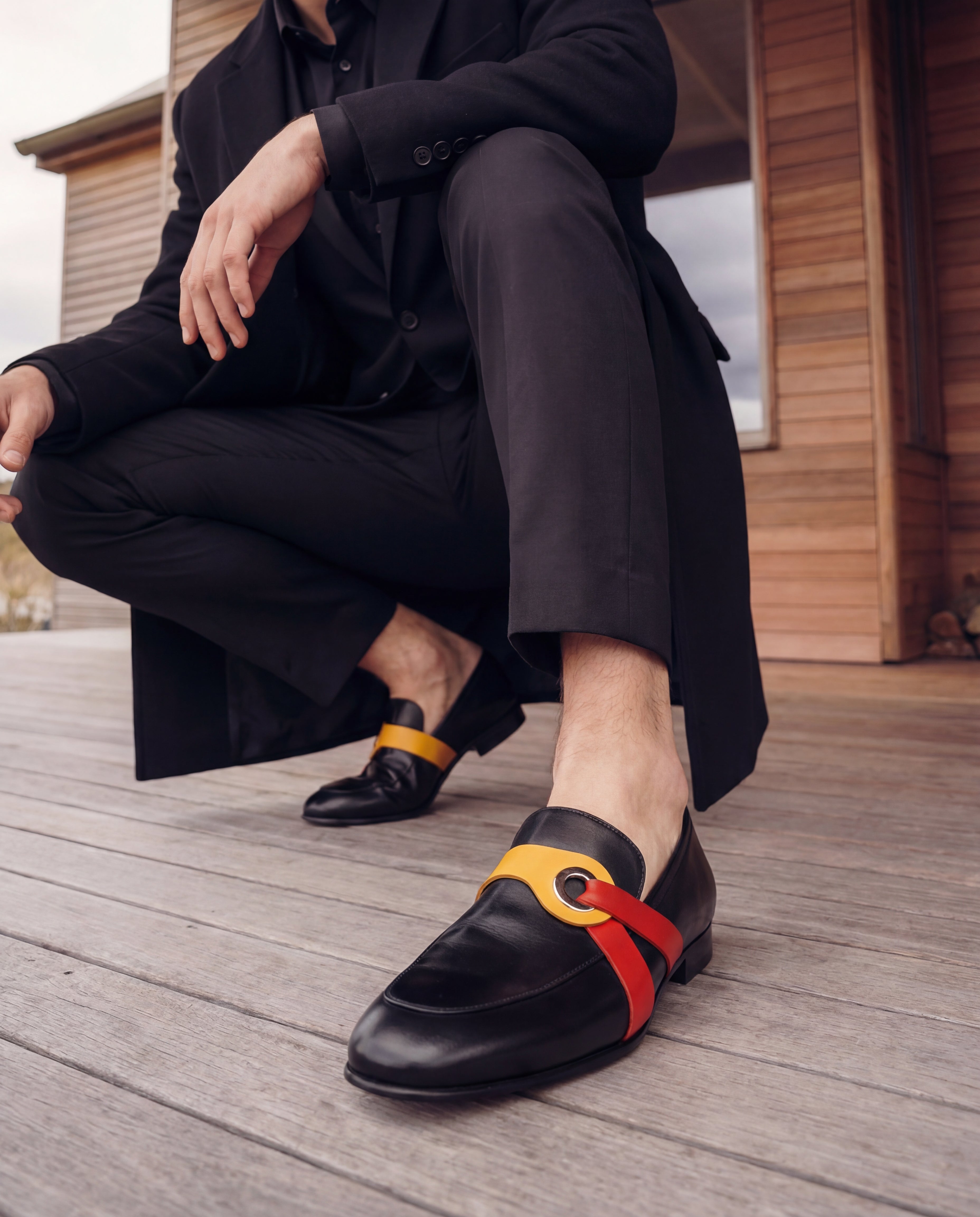 The Jackie Black Bit Dress Loafer Limited Edition Men Shoe