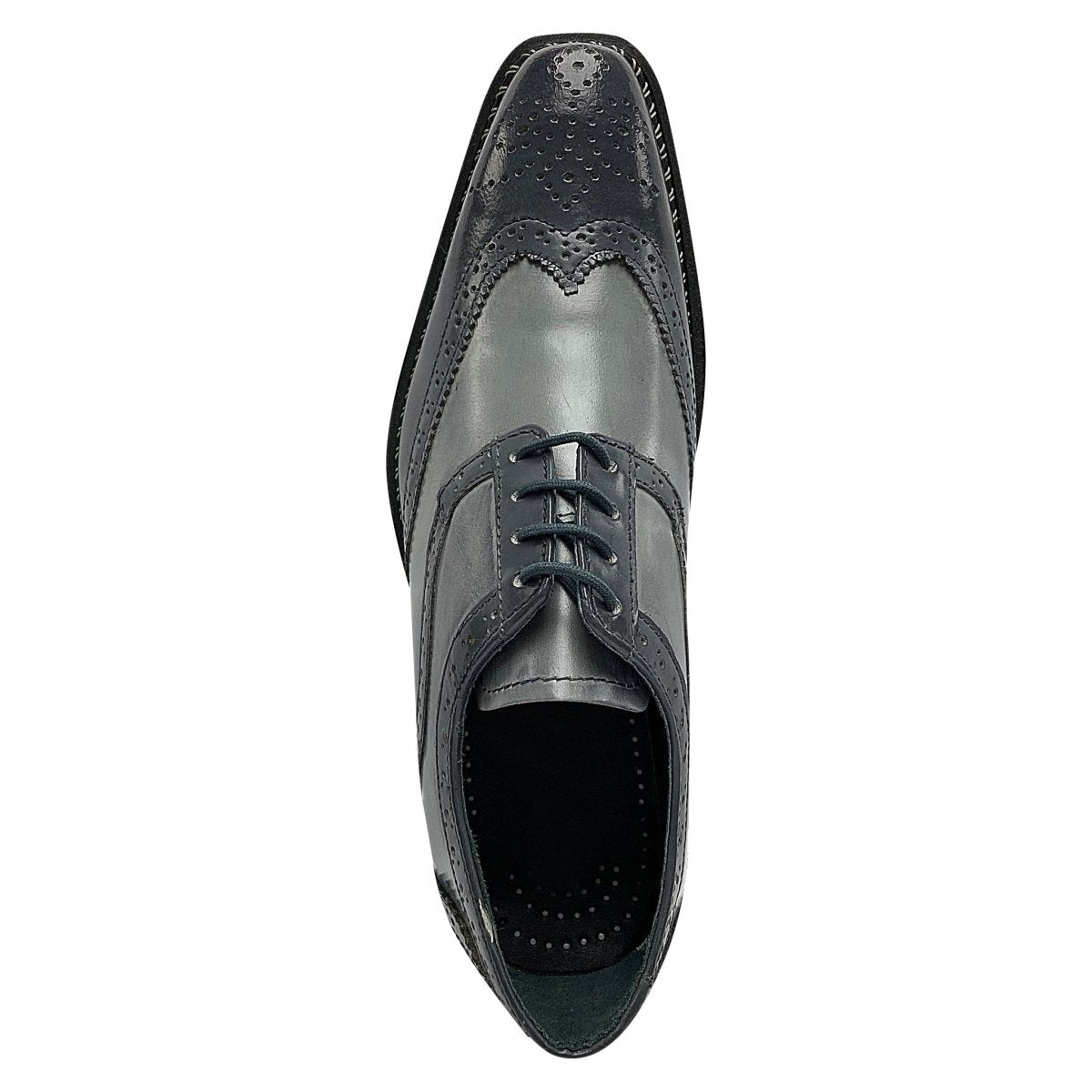 Liberty Zeno Hope Leather Oxford Wingtip Style Dress shoes