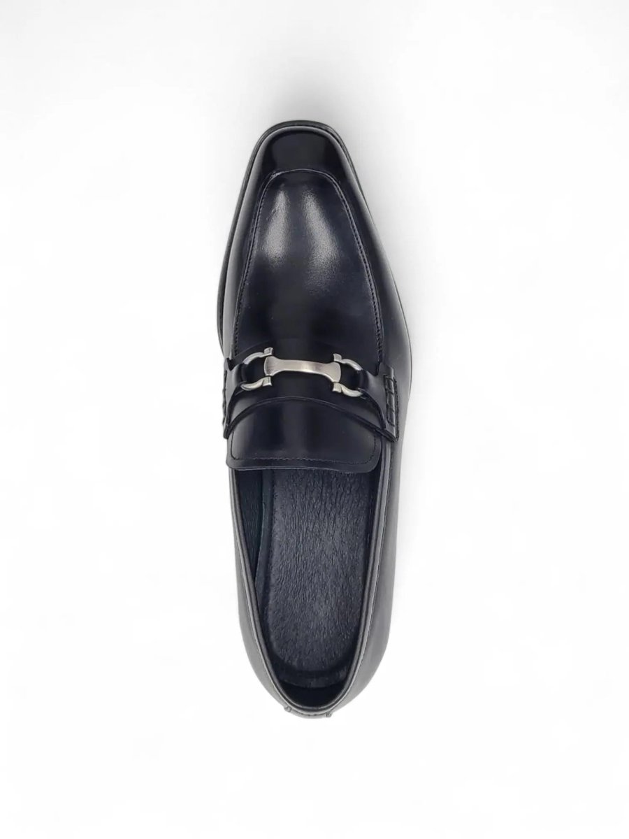 Carrucci Shoes Horsebit Buckle Loafer Calf Leather Timeless KS50938